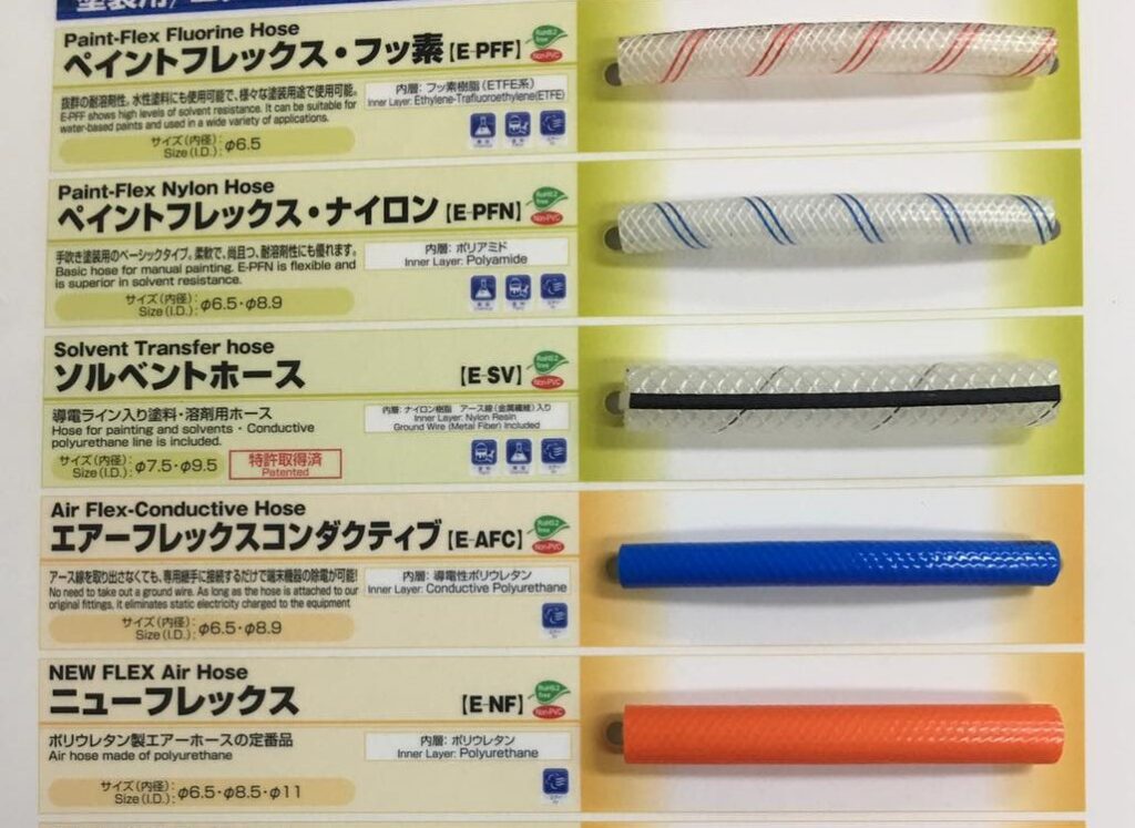 Paint and Air Hose
